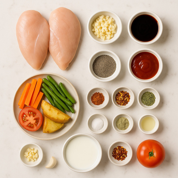 Grilled Chicken Steak ingredients