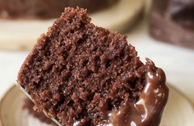 Chocolate-Coffee Cake Made with Whole Wheat