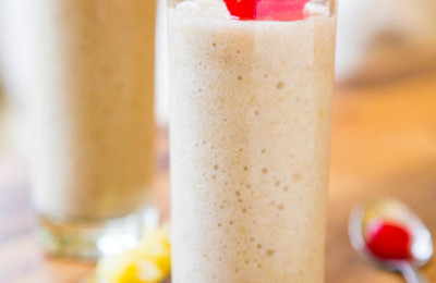 Vegan Pina Colada Without Alcohol