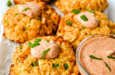 Cajun Crab Cakes Made in the Air Fryer