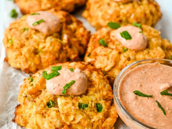 Cajun Crab Cakes Made in the Air Fryer