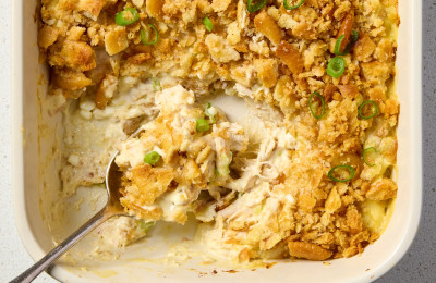 Chicken Casserole with Shredded Meat