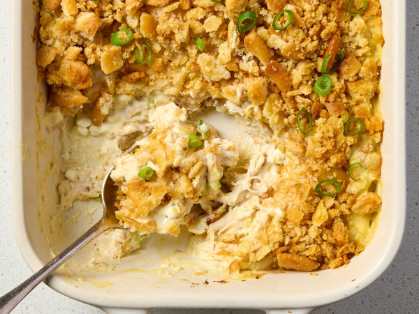 Chicken Casserole with Shredded Meat