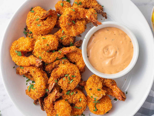 Keto Coconut Shrimp Fry