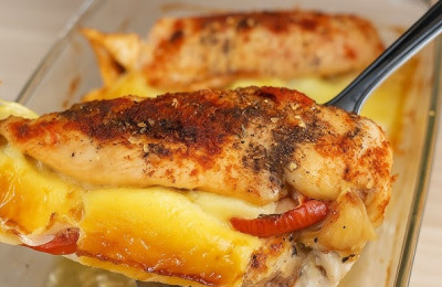 Deliciously Stuffed Chicken Breasts