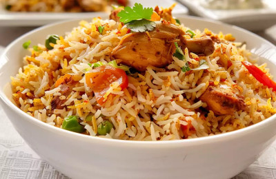 Quick Chicken Biryani in the Instant Pot®