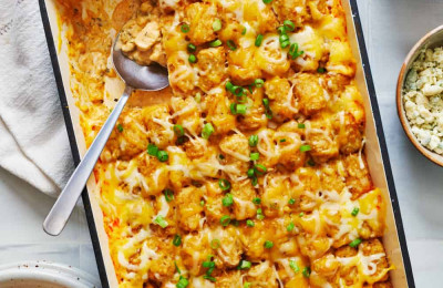 Broccoli and Bacon Ranch Tater Tots