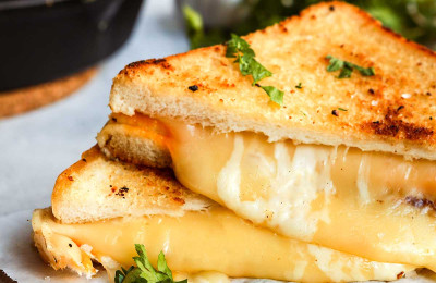 Four-Cheese Toasted Sandwich