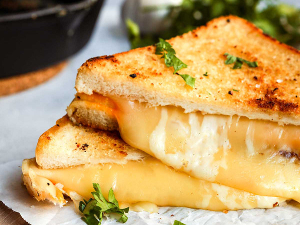 Four-Cheese Toasted Sandwich