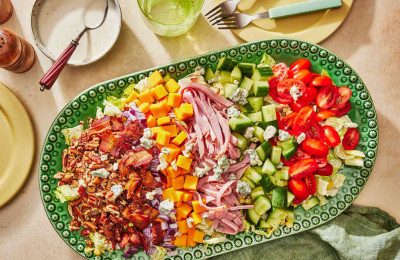 Chopped Salad Made with Whole Plants