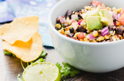 Grilled Corn and Black Bean Salsa