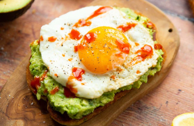Simple Egg and Avocado Toast