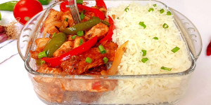 Chicken with a kick of black pepper