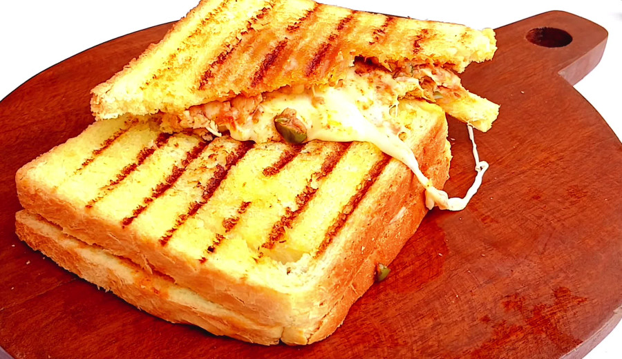 Grilled Chicken Fajita Sandwich