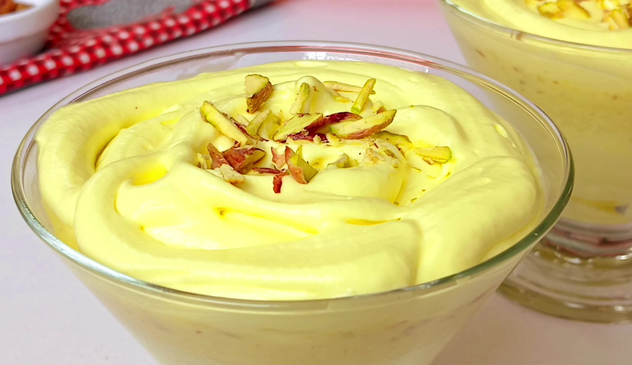 Creamy Ras Malai Mousse