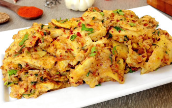 Garlic-infused eggs