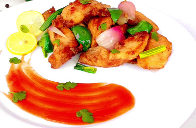 Black Pepper Chicken with a Kick