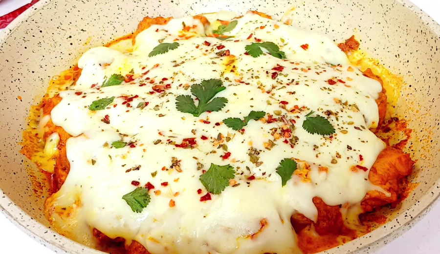 Creamy Chicken Cheese Bake