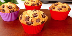 Freshly Baked Banana Muffins