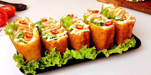Chicken-Centric Pastry Pockets