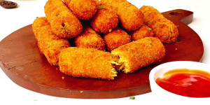Spaghetti Chicken Bites