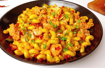 Delicious Chicken Noodle Dish