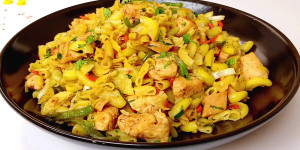 Chicken Pasta with a Touch of Flavor