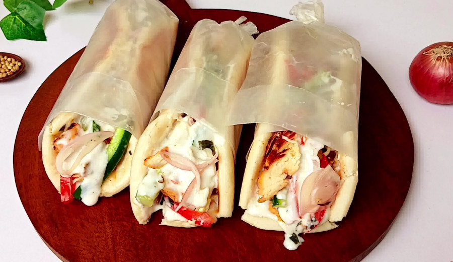Rich Chicken Wrap