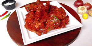 Fiery Barbecued Wings