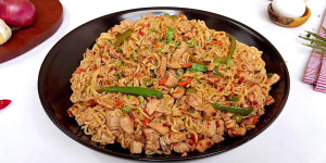 Vegetable Chicken Noodle Bowl
