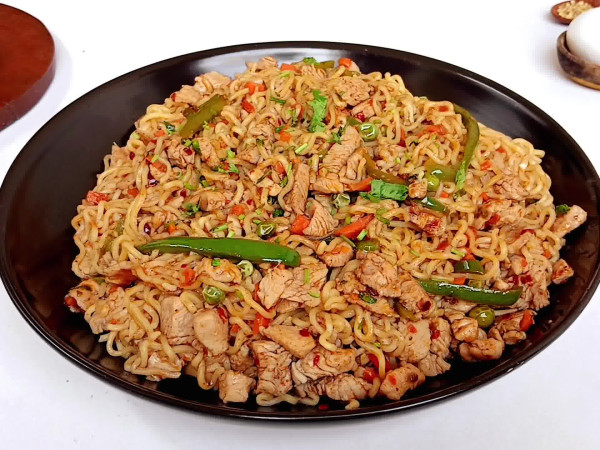Chicken and Vegetable Noodle Dish