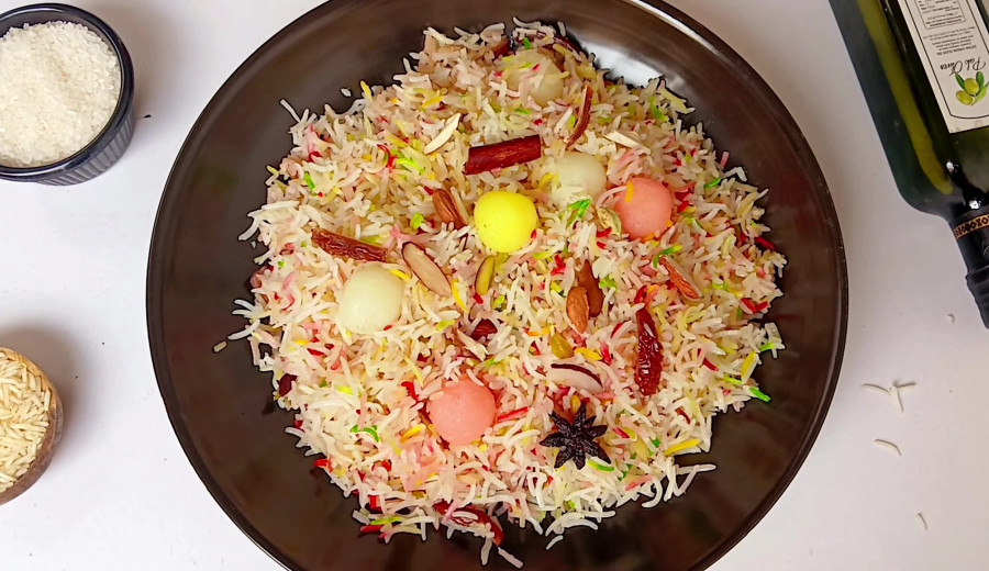 Luxurious Sweet Rice with Meat