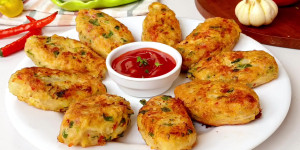 Chicken Patties with Chinese Seasoning