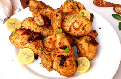 Juicy Grilled Chicken Thighs