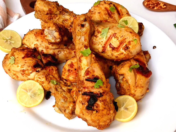 Juicy Grilled Chicken Thighs