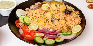 Wholesome Potato Pea Rice