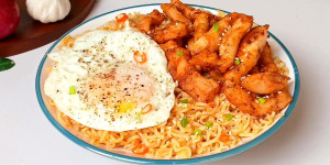 Hearty Spicy Chicken Noodles