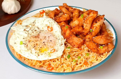 Zesty Chicken Noodle Dish