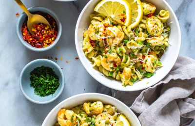 Shrimp Scampi Orzo Made in the Instant Pot®