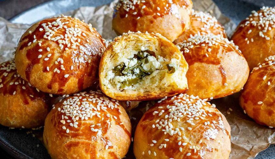 Turkish Pogaça Bread