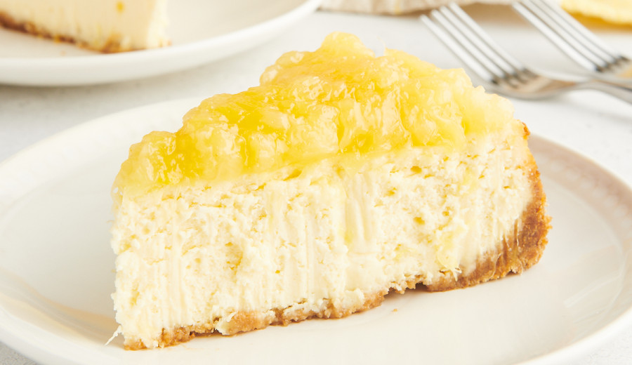 Pineapple Cinnamon Cheesecake