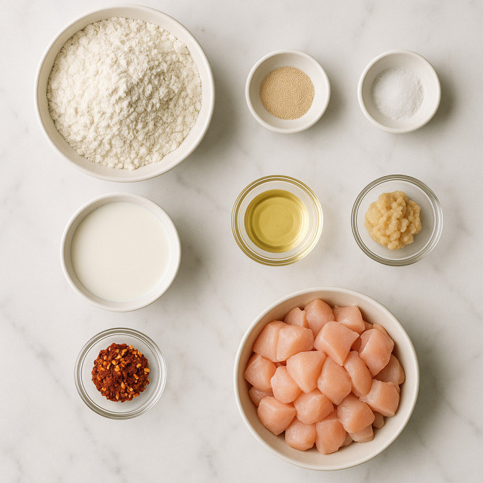 Chicken-Filled Rolls ingredients