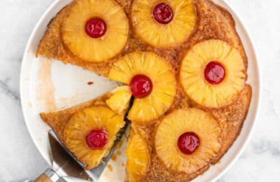 Pineapple and Nut Cake