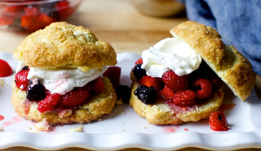 Berries and Cream Shortcake for Busy Days