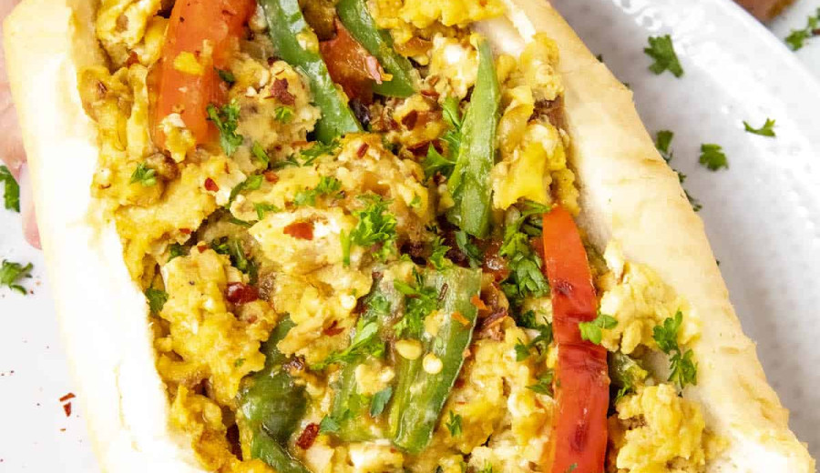 Cajun-Style Egg Sandwich