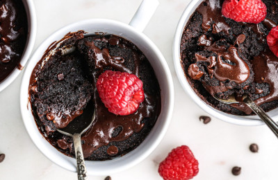 Chocolate Lover's Mug Cake in Paleo Style
