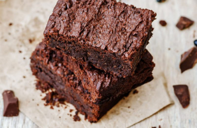 Brownies Made with Avocado and Black Beans