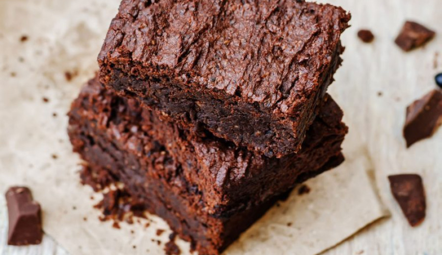 Brownies Made with Avocado and Black Beans