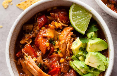 Spicy Chicken Chili for Game Day