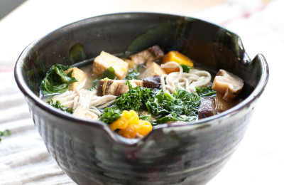 Kabocha and Root Veggie Soup